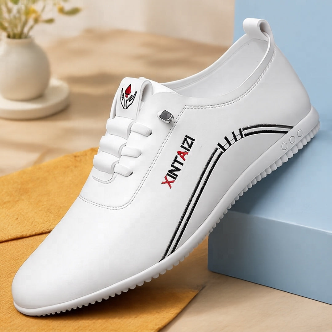 Herren Elegante und bequeme Echtleder Sneakers Echoarchiv