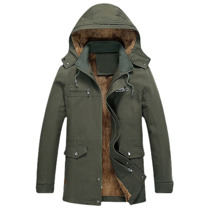 Herren modische Outdoor-Jacke mit warmem Futter Echoarchiv