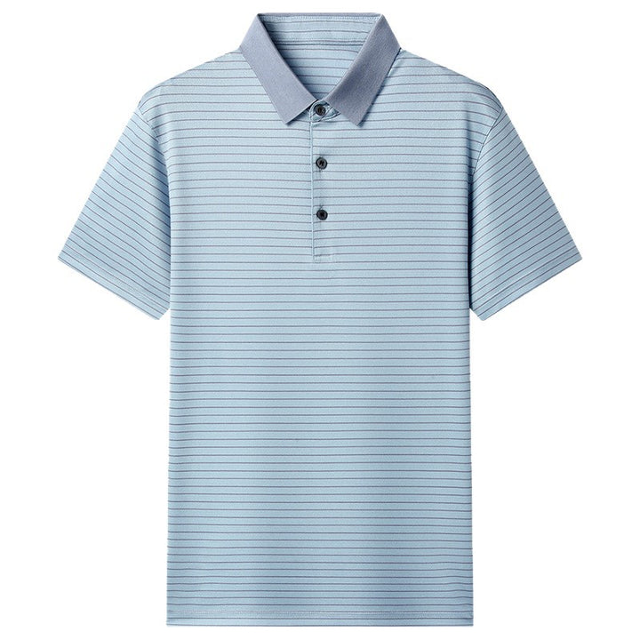 Herren Poloshirt mit feinem Streifenmuster Echoarchiv
