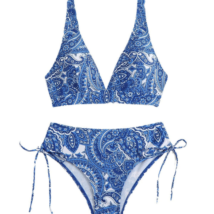 Damen Triangel-Bikini mit verspieltem Paisleymuster Echo Archiv
