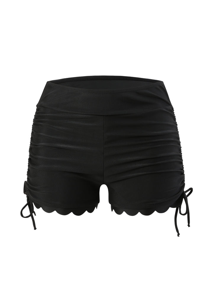 Damen Badeshorts mit verstellbarem Raffungsdesign Echo Archiv