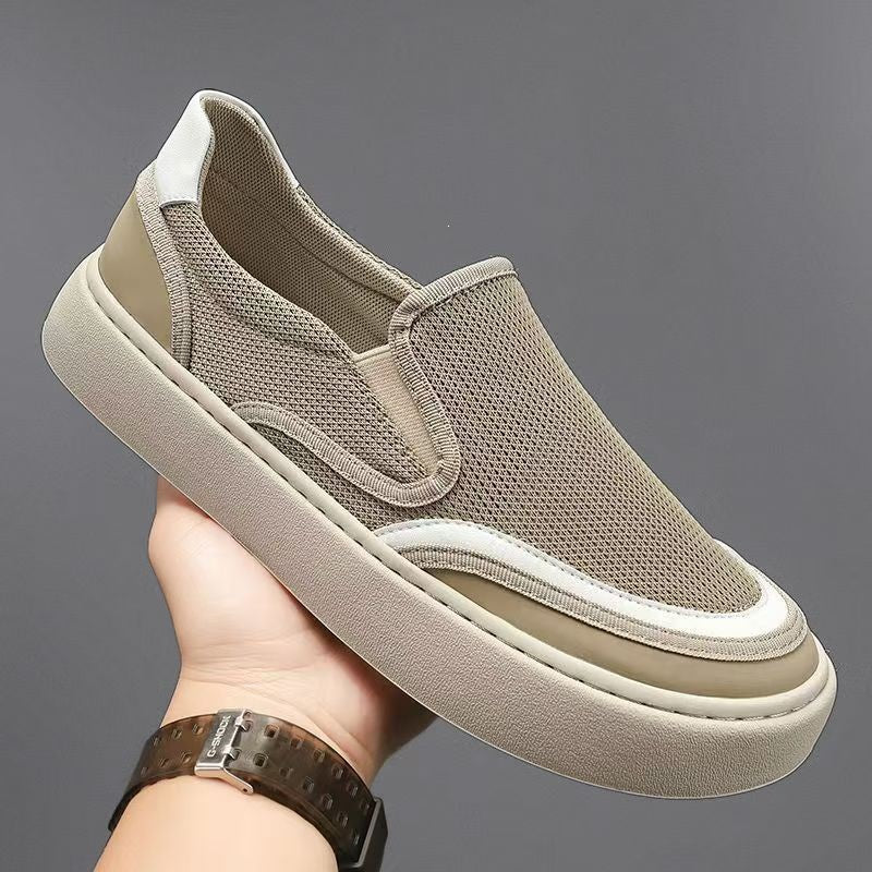 Herren Bequeme Slip-On Sneakers Echoarchiv 1788175442