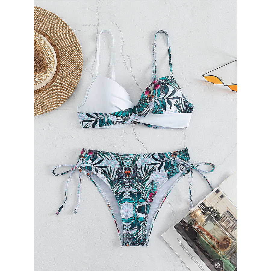 Damen Design-Bikini mit modernem Wickel-Detail Echo Archiv