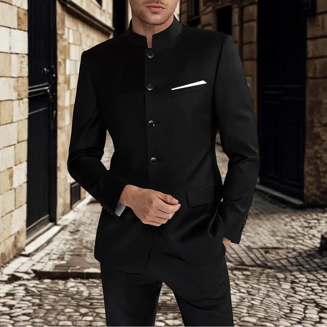 Herren eleganter Anzugblazer im modernen Stil Echoarchiv