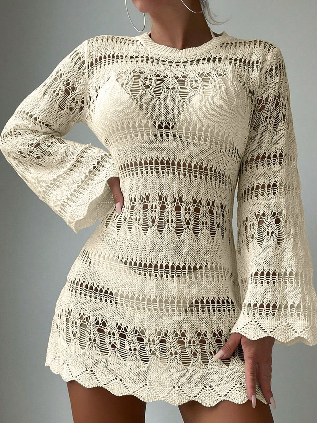 Damen modisches Häkelkleid Echo Archiv