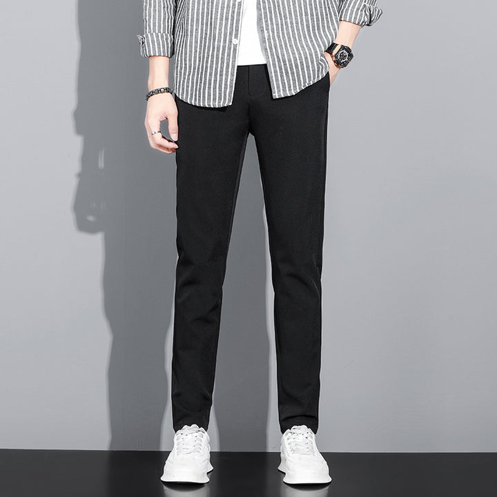 Herren Slim-Fit Chinohosen mit seitlichen Taschen Echoarchiv