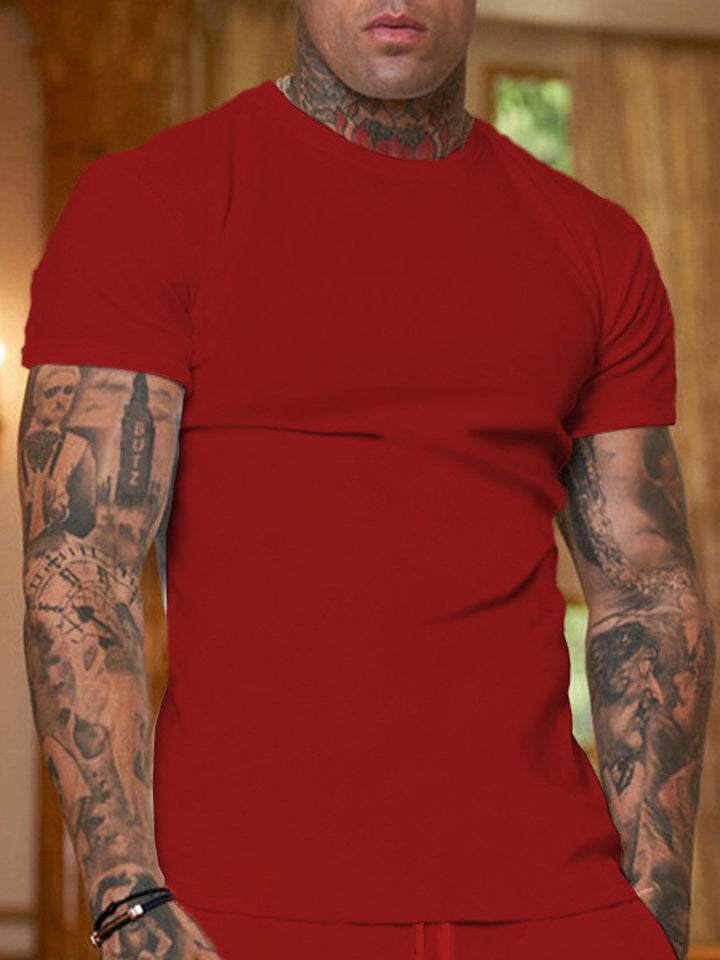 Herren körperbetontes T-Shirt Echoarchiv