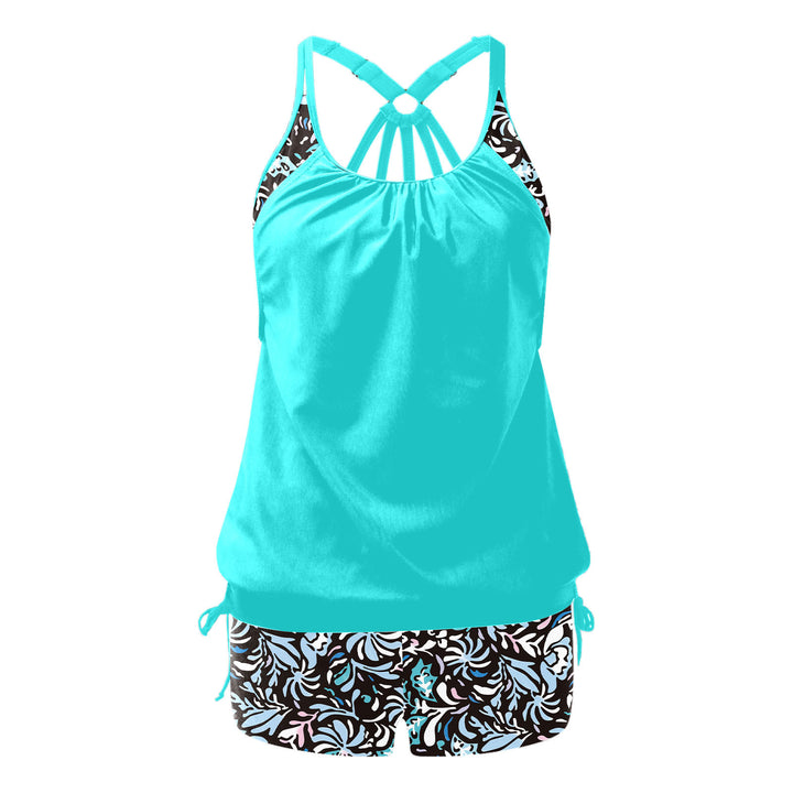 Damen Tankini-Set mit femininem Design und modischen Akzenten Echo Archiv