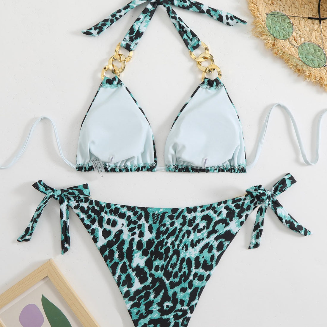 Damen Bikiniset mit eleganten Kettenakzenten – Maréssa