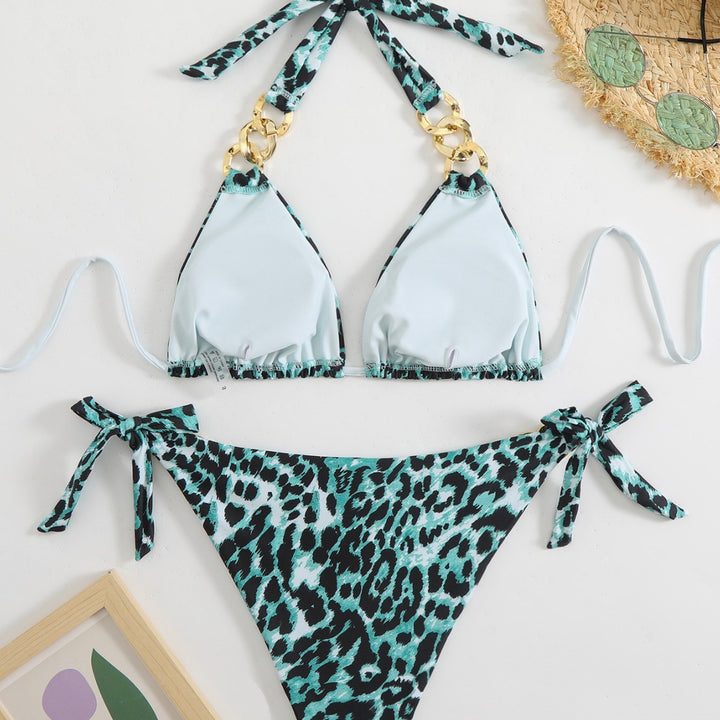 Damen Bikiniset mit eleganten Kettenakzenten Echo Archiv