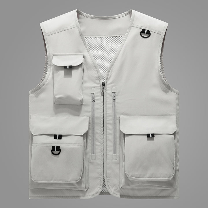 Herren Multifunktionale Outdoor-Weste mit zahlreichen Taschen Echo Archiv