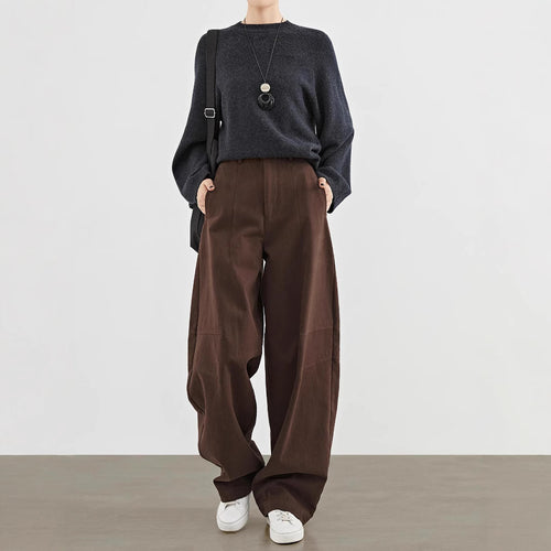 Damen Elegante und Bequeme weite Hosen Echoarchiv