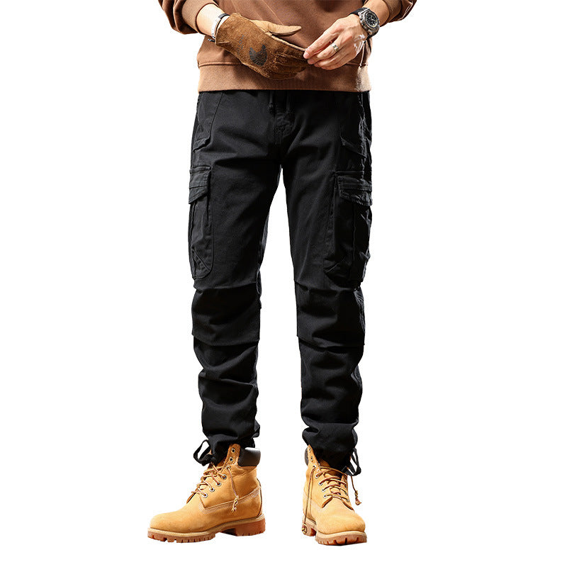 Herren Tactical Cargo-Hose mit Knöchelstulpen und Mehrfachtaschen Echo Archiv