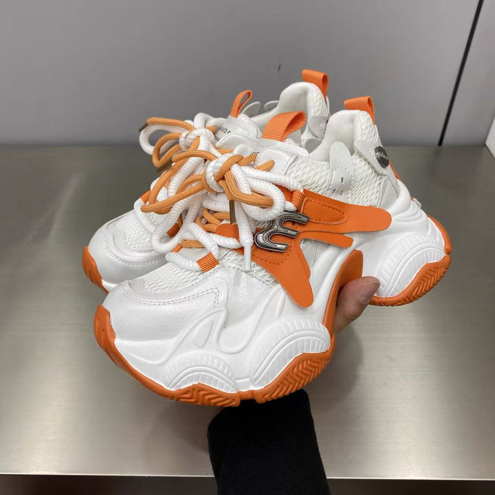 Damen Trendige Chunky Sneakers mit atmungsaktiver Mesh-Oberfläche und innovativer Dämpfung Echo Archiv
