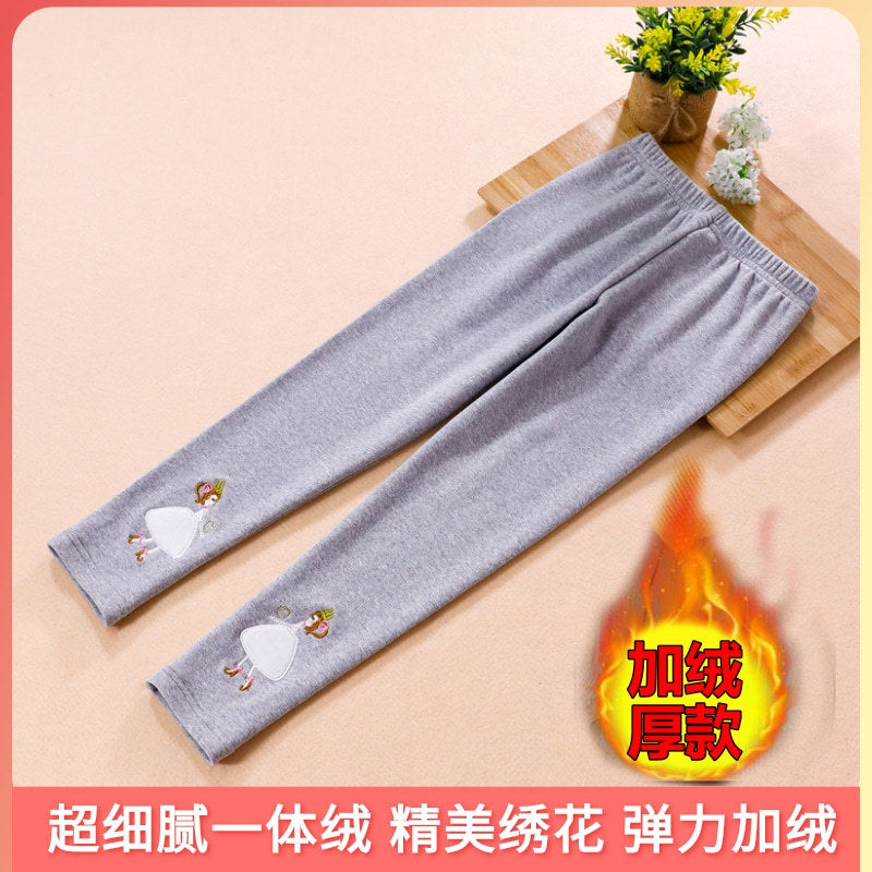 Mädchen Leggings mit buntem Applikationsdesign Echo Archiv