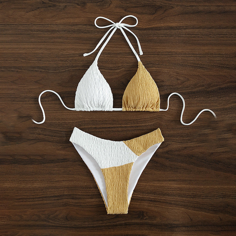 Damen Triangel-Bikini mit raffiniertem Rippdesign Echo Archiv