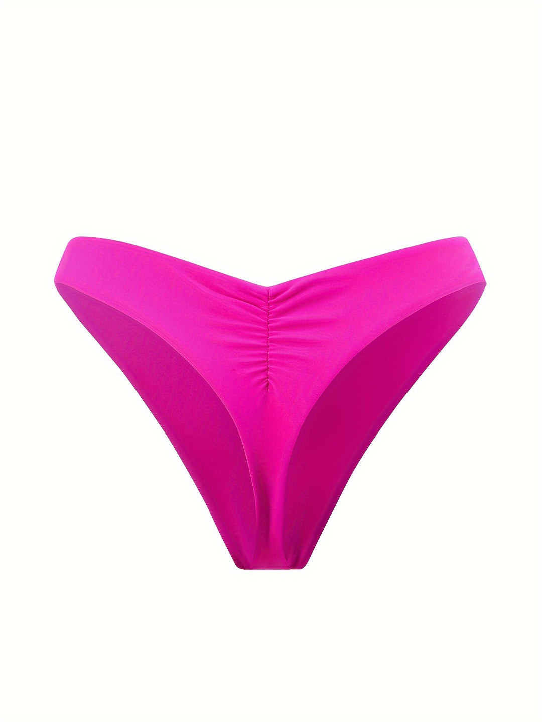 Damen Bikini-Höschen mit seitlichen Rüschendetails und hohem Schnitt Echo Archiv