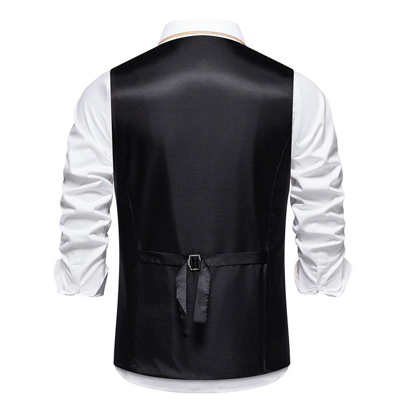 Herren elegante Weste mit feinen Details und modernen Akzenten Echoarchiv