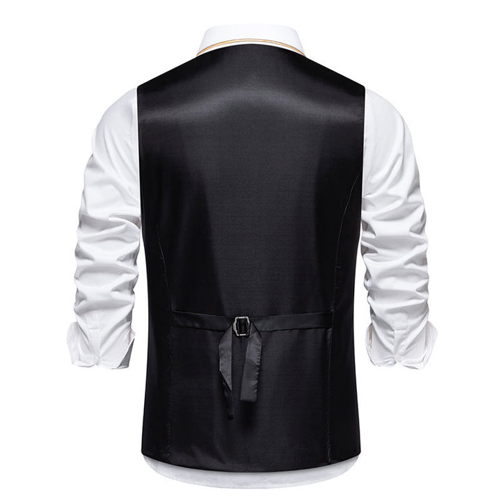 Herren elegante Weste mit feinen Details und modernen Akzenten Echoarchiv
