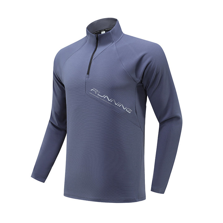 Herren Langarm-Funktionsshirt mit Stehkragen Echoarchiv