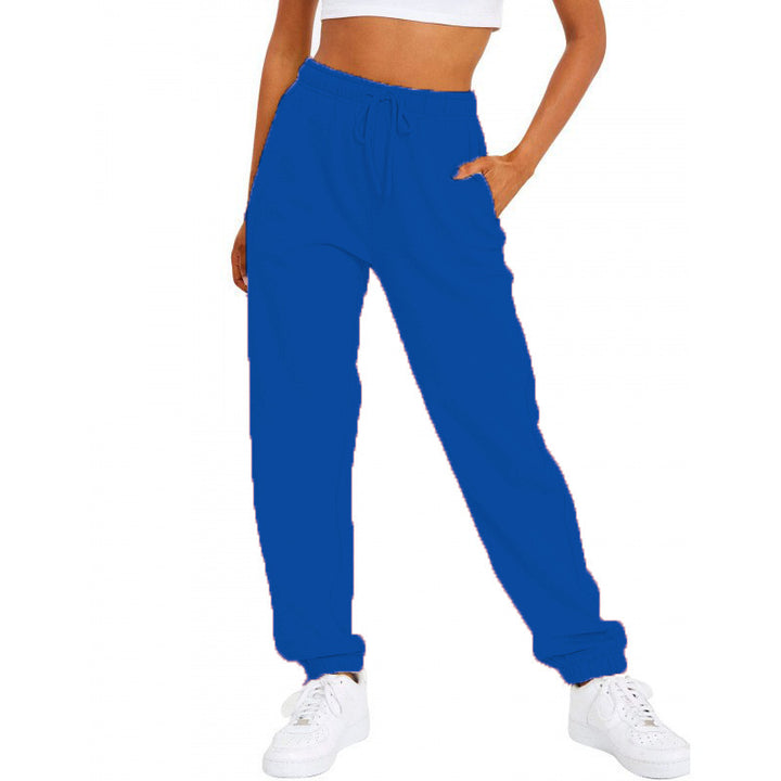 Damen nan locker sitzende Jogginghose mit hohem Komfortbund, verstellbarem Kordelzug und tiefen Seitentaschen Echo Archiv