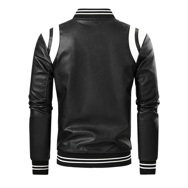 Herren Sportliche Lederjacke Echo Archiv