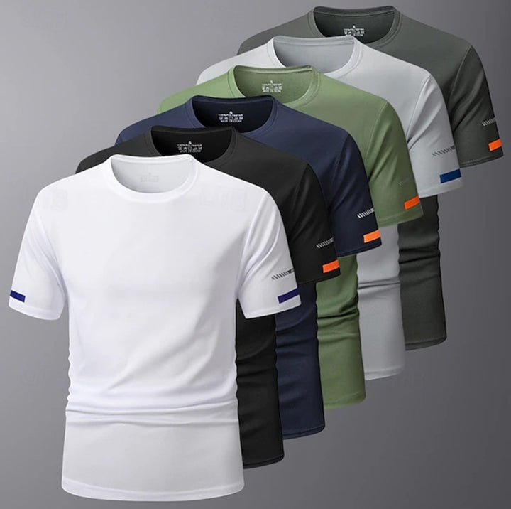Herren Funktions-Shirt mit atmungsaktivem Material und reflektierendem Detail Echoarchiv