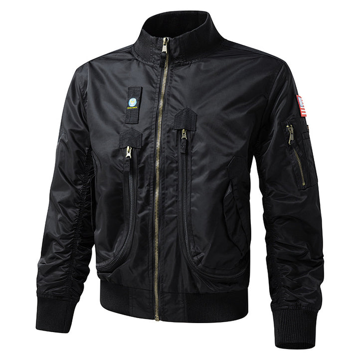 Herren Winddichte und Warme Outdoor-Jacke Echo Archiv