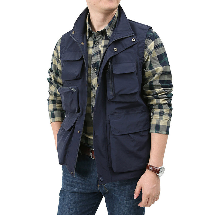 Herren Vielseitige Outdoor-Weste mit praktischen Taschen Echo Archiv
