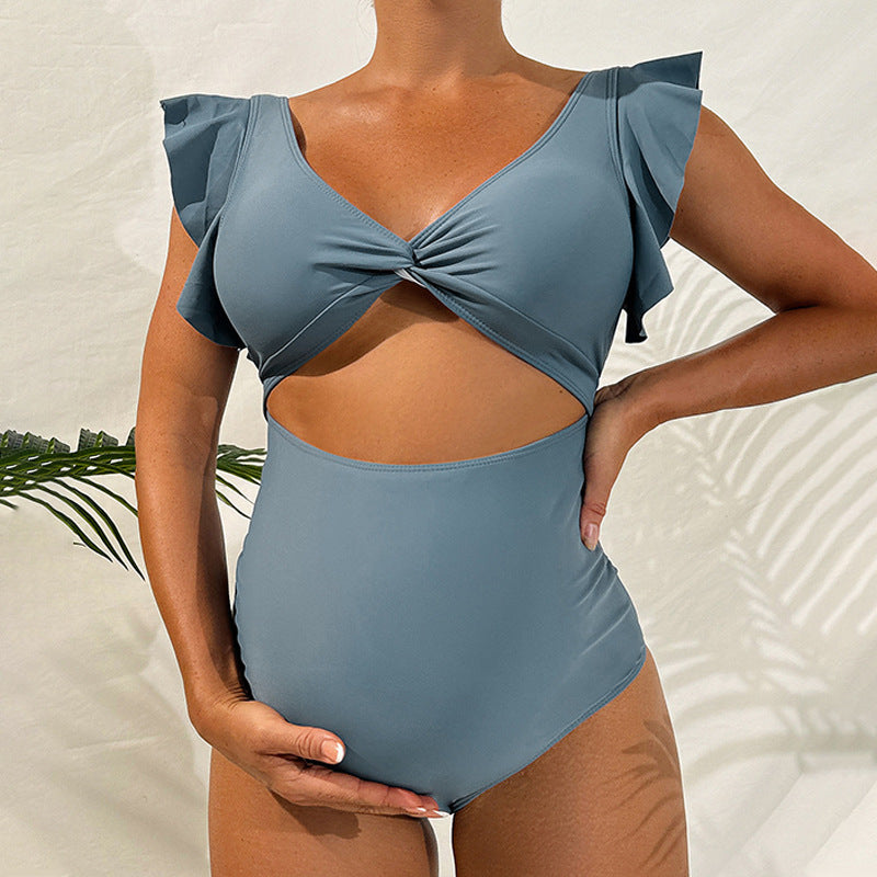 Damen Cut-Out Bikini mit Rüschendetails Echo Archiv