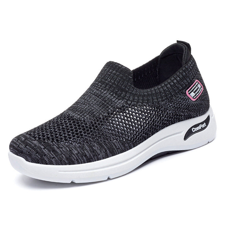 Damen Atmungsaktive Slip-On Sneakers mit weichem Stretch-Obermaterial Echo Archiv