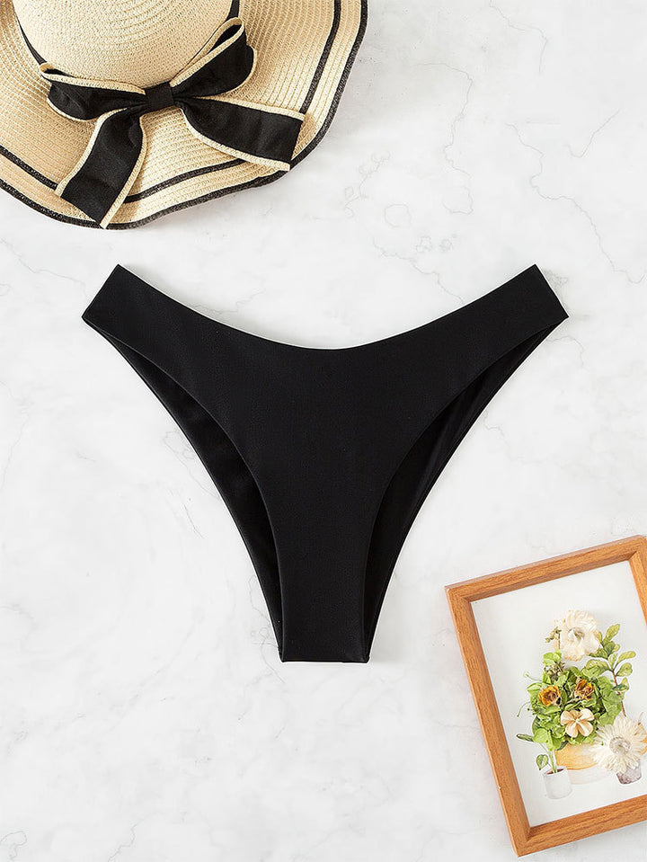 Damen Hochgeschnittenes Bikini-Unterteil Echo Archiv