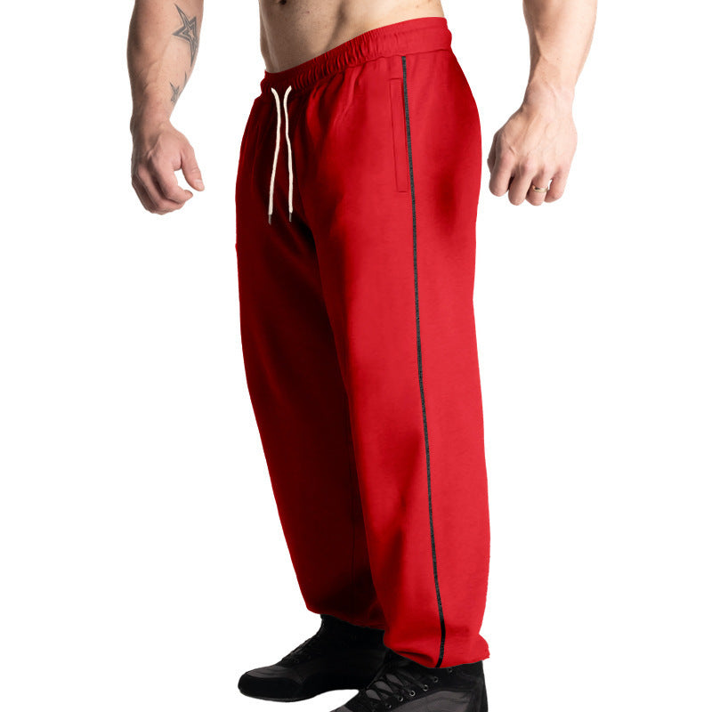 Herren bequeme Sporthose mit elastischem Bund und seitlichen Taschen Echoarchiv