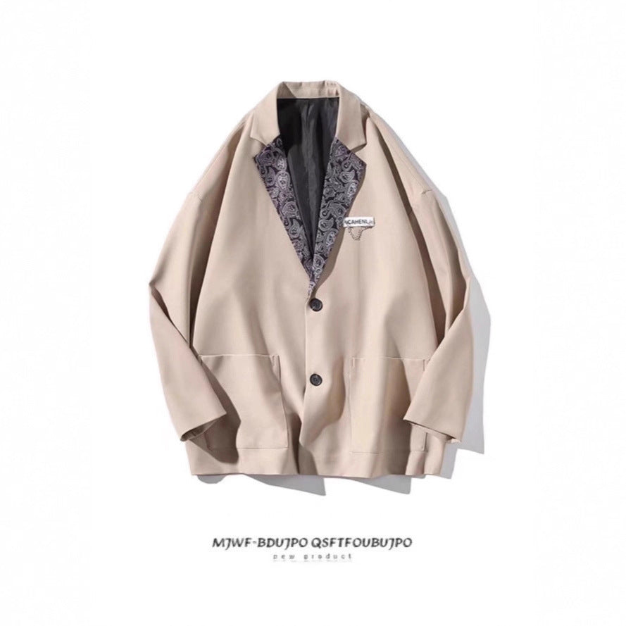 Damen Modischer Blazer mit Paisleymuster Echoarchiv