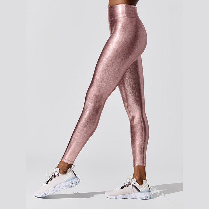 Damen Hochglänzende Leggings im eleganten Design – Avélisse