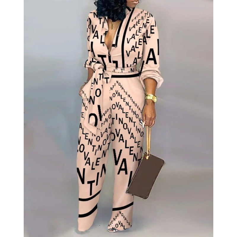 Damen Denim Jumpsuit mit modischem Patchwork-Design und praktischen Taschen Echoarchiv