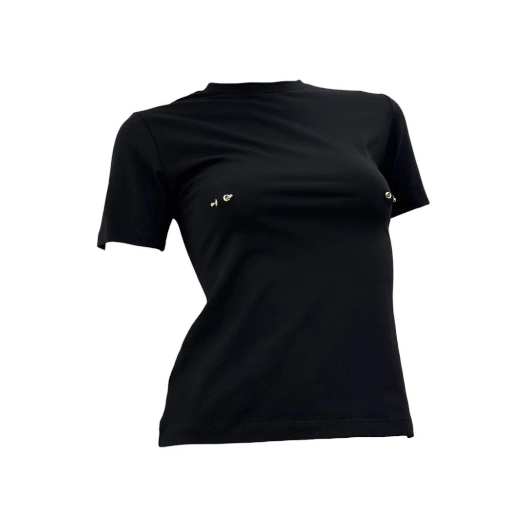 Damen Modisches T-Shirt mit einzigartigen Schmuck-Details Echo Archiv