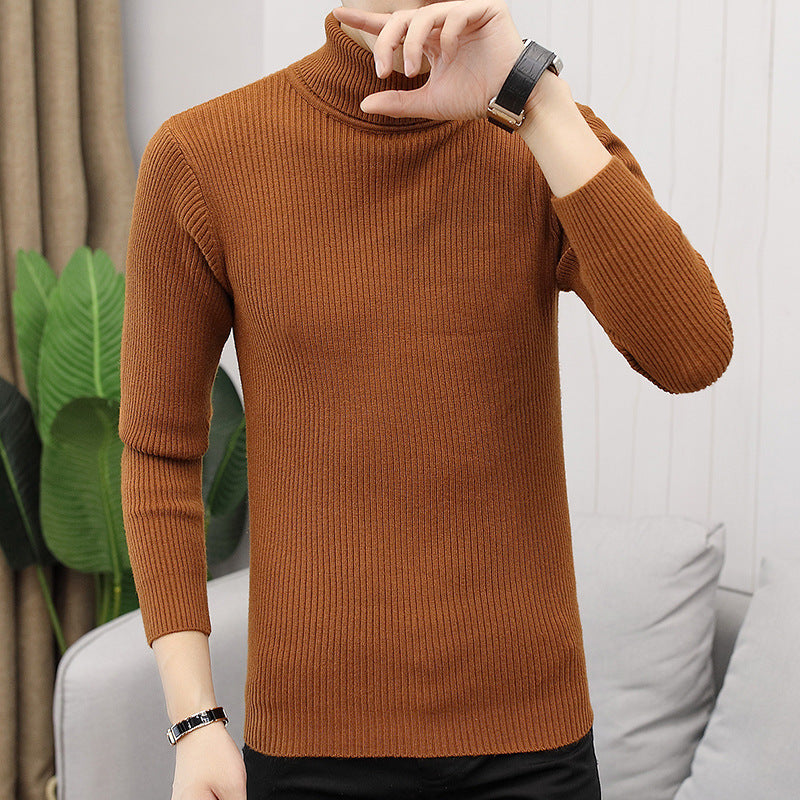 Herren Feinstrick Rollkragenpullover aus hochwertigem Material Echoarchiv