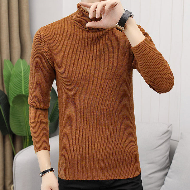 Herren Feinstrick Rollkragenpullover aus hochwertigem Material Echoarchiv