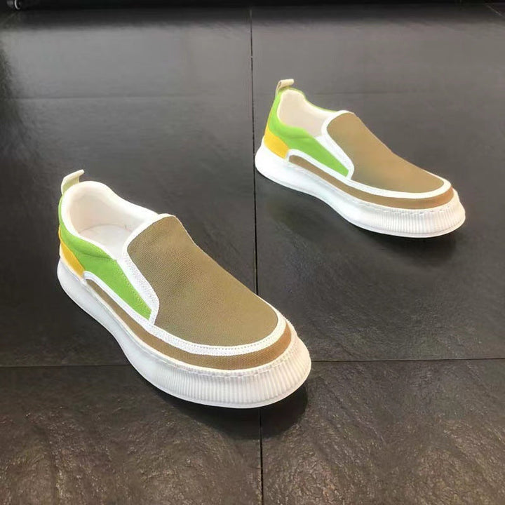 Damen Slip-On Sneakers mit atmungsaktiver Oberfläche und rutschfester Sohle Echo Archiv
