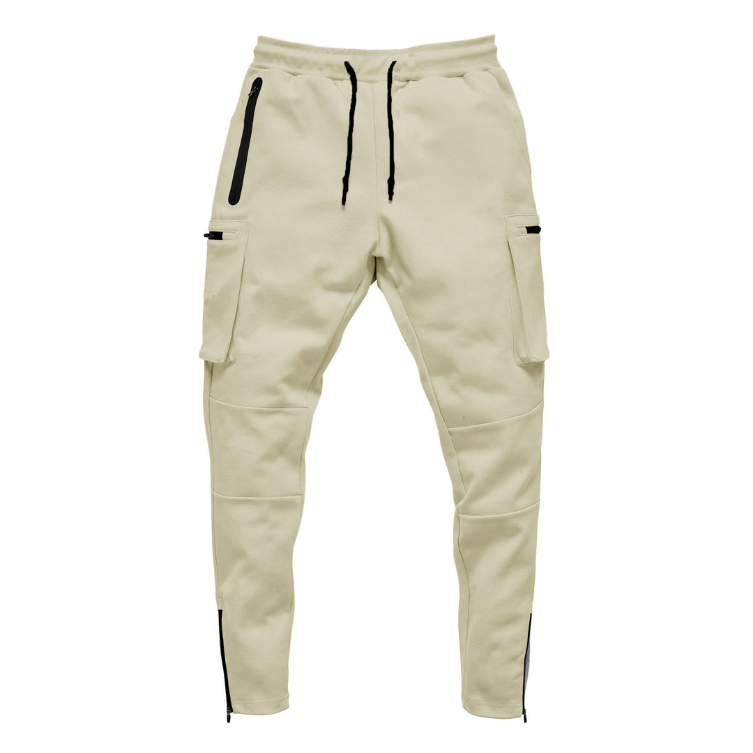 Herren Cargo-Jogginghose mit praktischen Reißverschlusstaschen und modernem Schnitt Echoarchiv