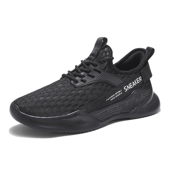 Unisex nan atmungsaktiver Stricksportschuh mit wabenstruktur, sockenähnlichem Schaft und gedämpfter Leichtschaum-Zwischensohle Echo Archiv
