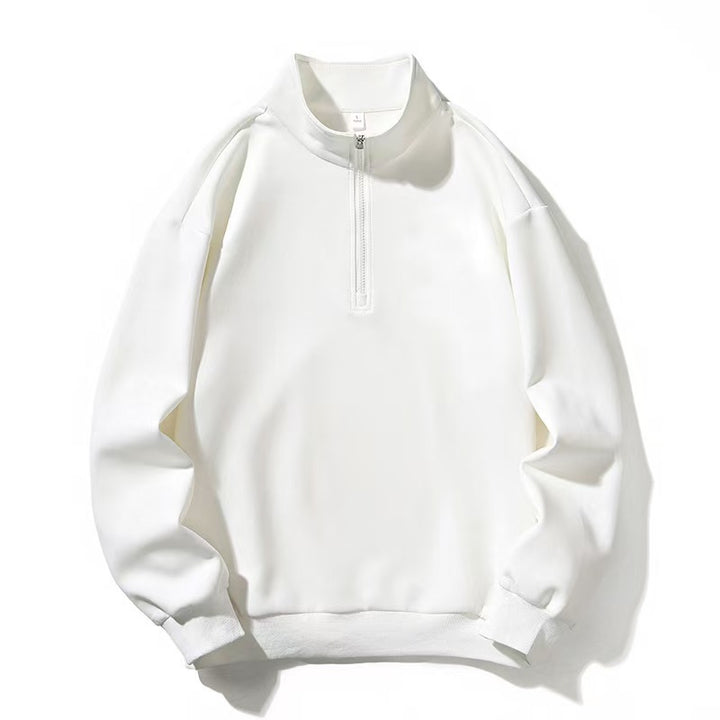 Unisex nan Halbzip-Sweatshirt mit Stehkragen und oversized Schnitt Echo Archiv