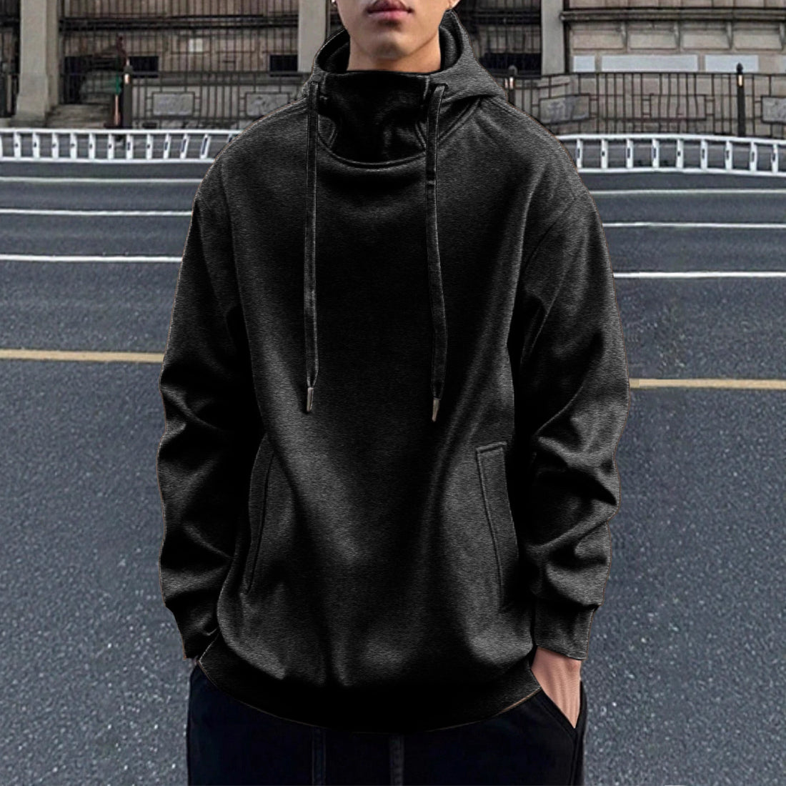 Herren Bequemer Kapuzenpullover – Cavarno