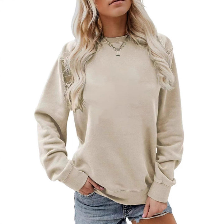 Damen nan lässiges Oversize Sweatshirt mit Rundhalsausschnitt und weichem Baumwollfleece Echo Archiv