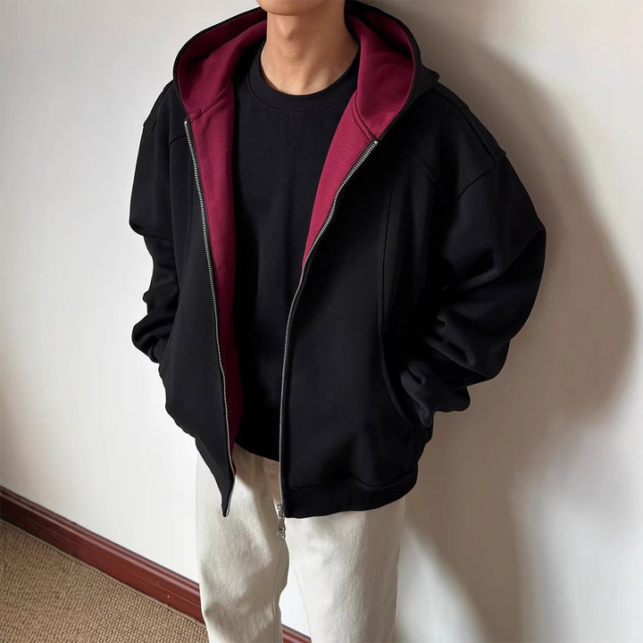 Herren Sportliche Fleecejacke Echoarchiv