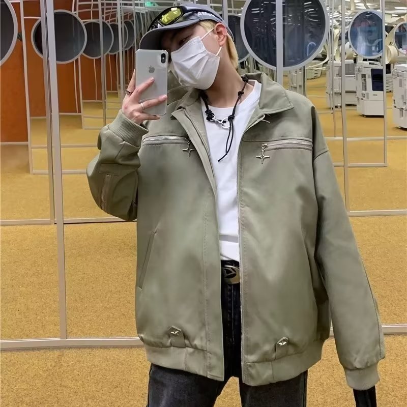 Unisex lässige Utility-Jacke mit funktionsgerechten Details Echoarchiv