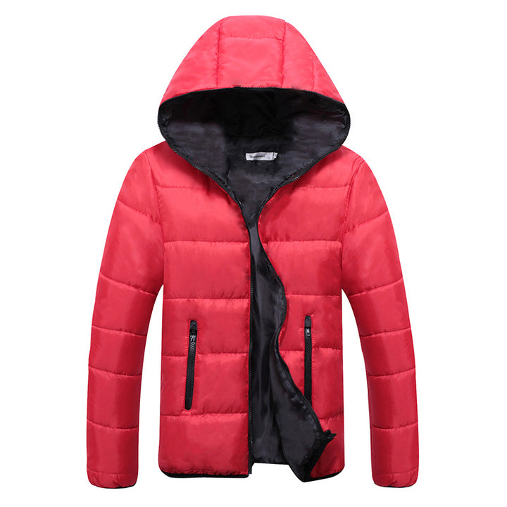 Unisex nan leichte Steppjacke mit wattierter Isolierung, gefütterter Kapuze und verdeckten Reißverschlusstaschen Echo Archiv
