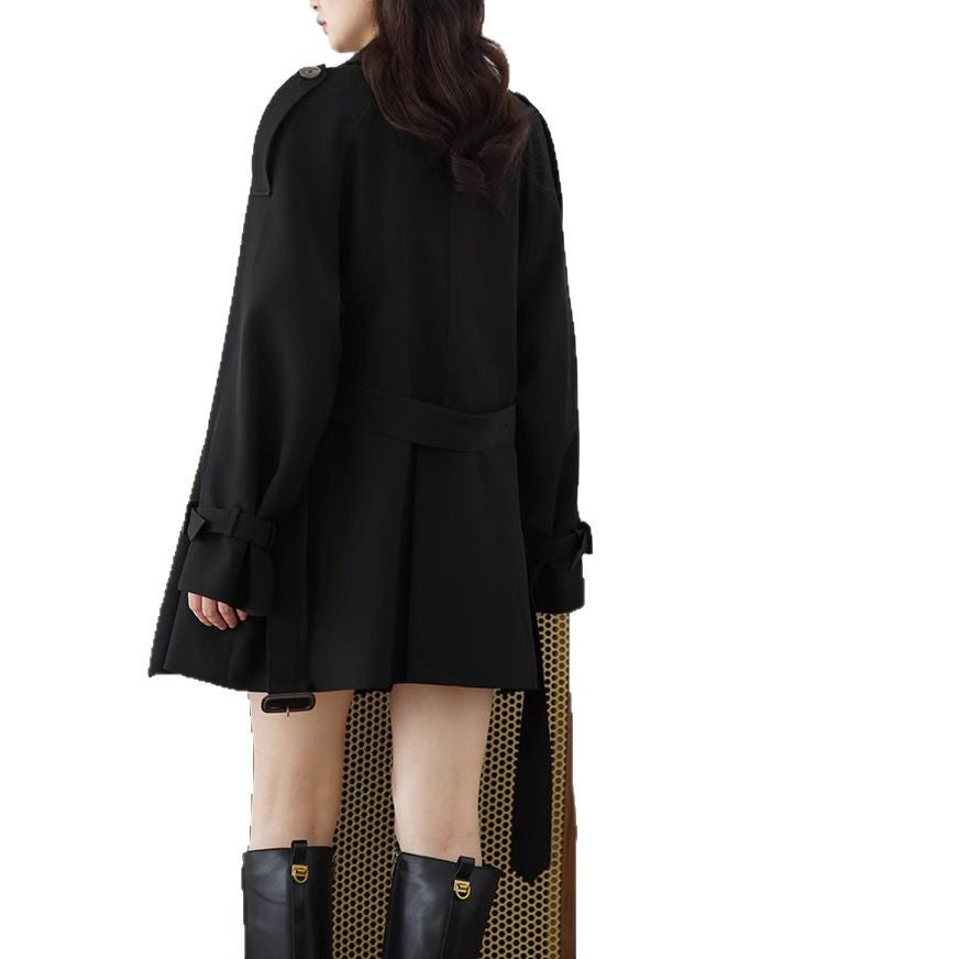 Damen Eleganter Oversized-Trenchcoat Echoarchiv