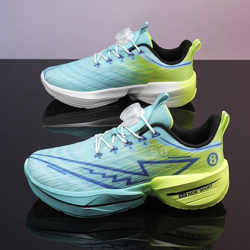 Unisex Futuristischer Leichtlauf-Sneaker mit integrierter Stabilitätssohle und Schnellverschluss Echoarchiv